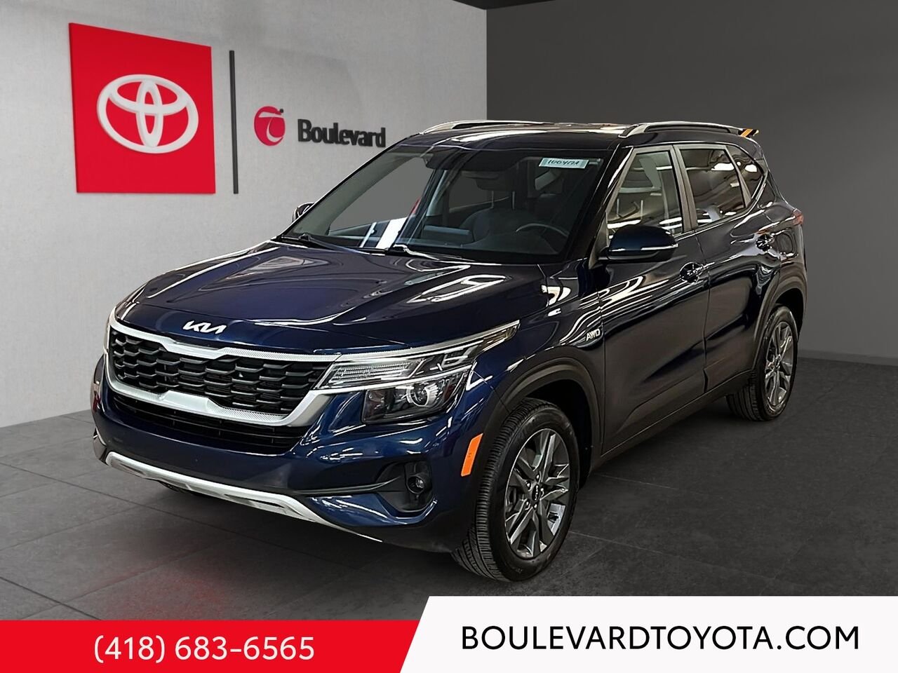 2023 Kia Seltos 100417A-10 | LX, AWD Blue Québec - photo #0
