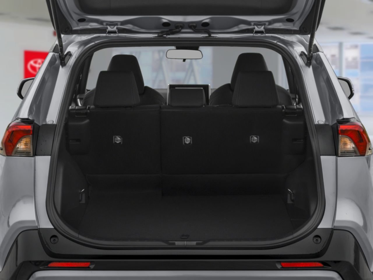 2025 Toyota RAV4 HYBRID SE AWD / HEATED SEATS / MOONROOF / ALLOY WHEELS / CARPLAY AND ANDROID AUTO Blue Mississauga - photo #10