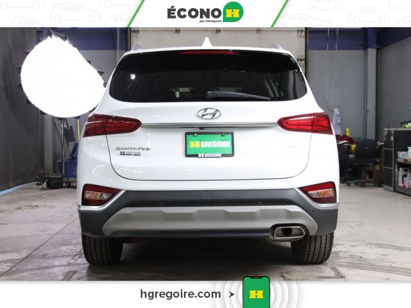 2020 Hyundai Santa Fe White Saint-Eustache - photo #5
