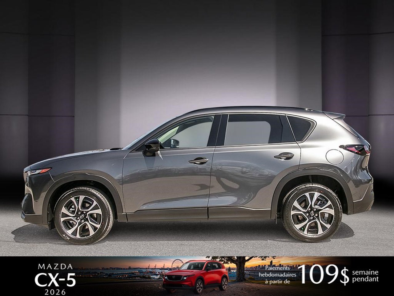 Mazda CX-5 JM3KMBHA9T0175820 2026 Gris mécanique métallisé Mirabel - photo #2