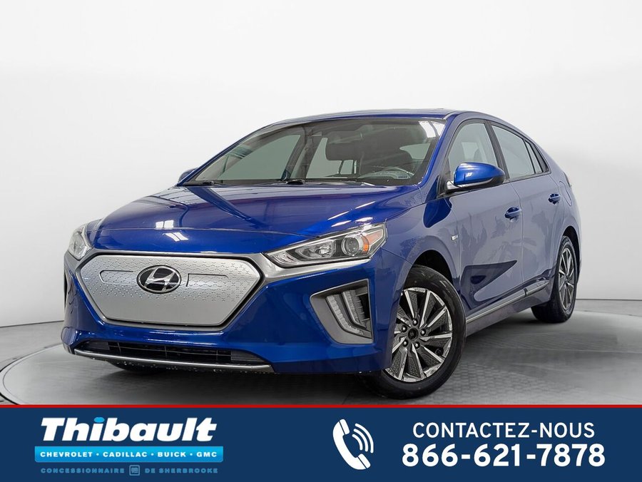 Hyundai Ioniq électrique Preferred Sièges et Volant Chauffants 2020 Bleu