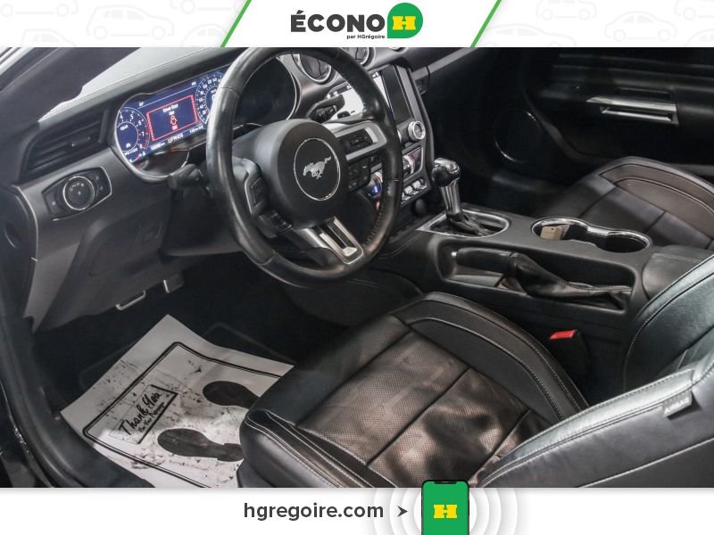Ford Mustang 726363 | ECOBOOST PREMIUM AUTO A/C CUIR NAV MAGS CAM RECUL 2018 Noir Laval - photo #17