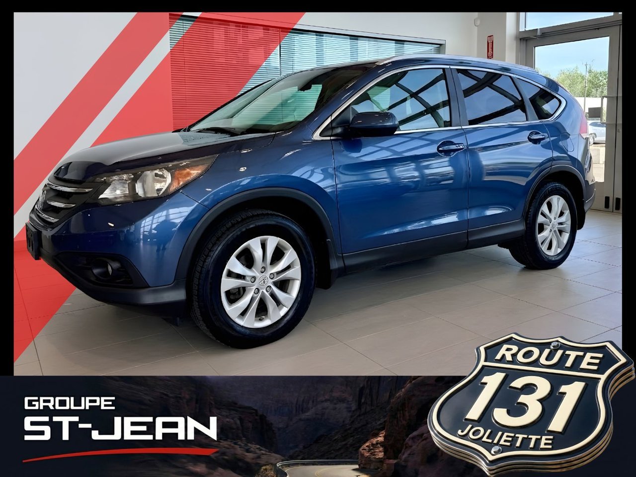 Honda CR-V 2013 Bleu Notre-Dame-des-Prairies - photo #0