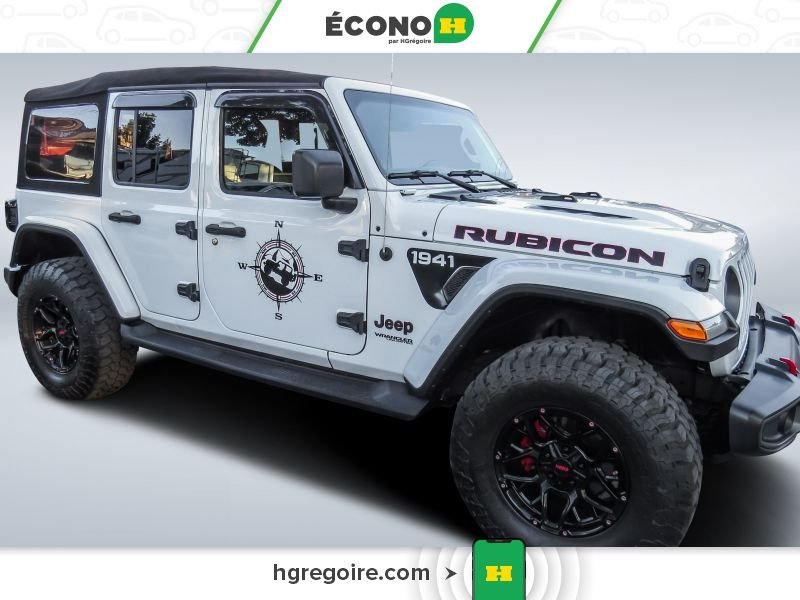 2018 Jeep Wrangler Unlimited White Saint-Eustache - photo #0