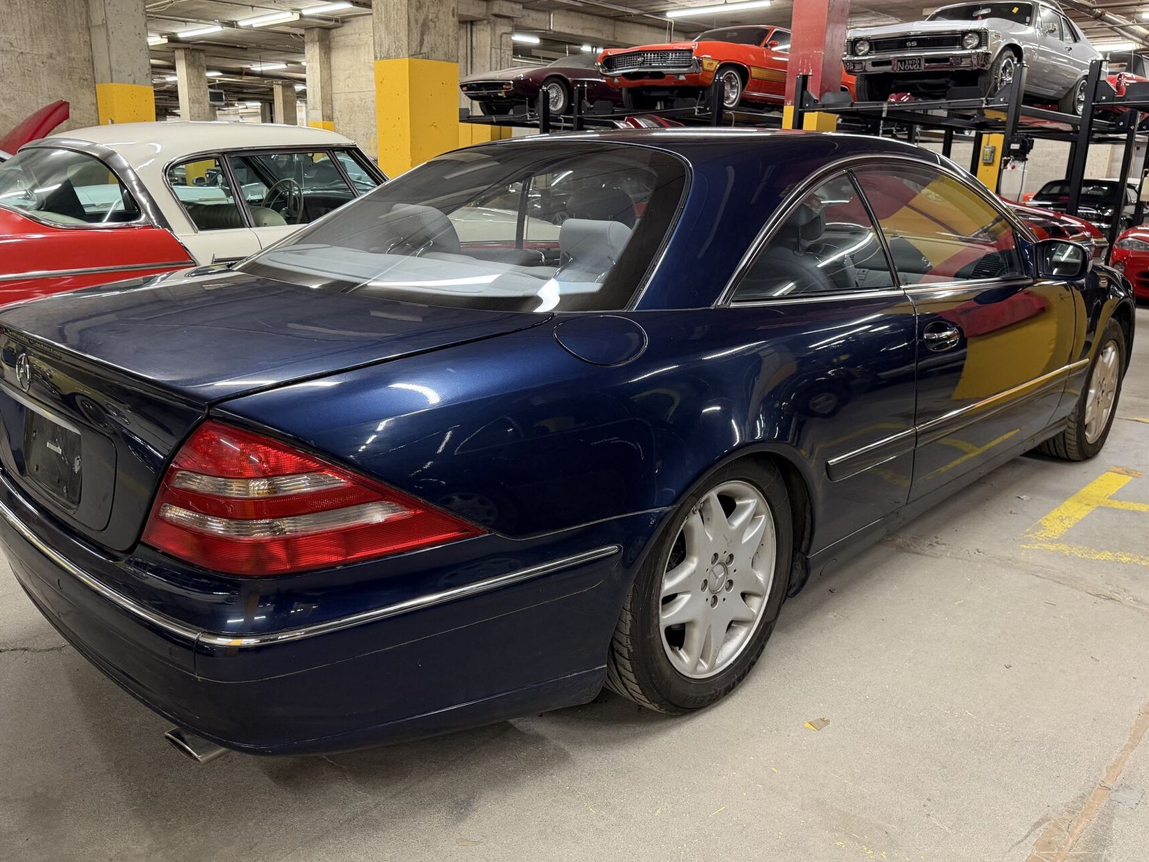 Mercedes-Benz CL-Class 2000 Bleu Montréal - photo #13