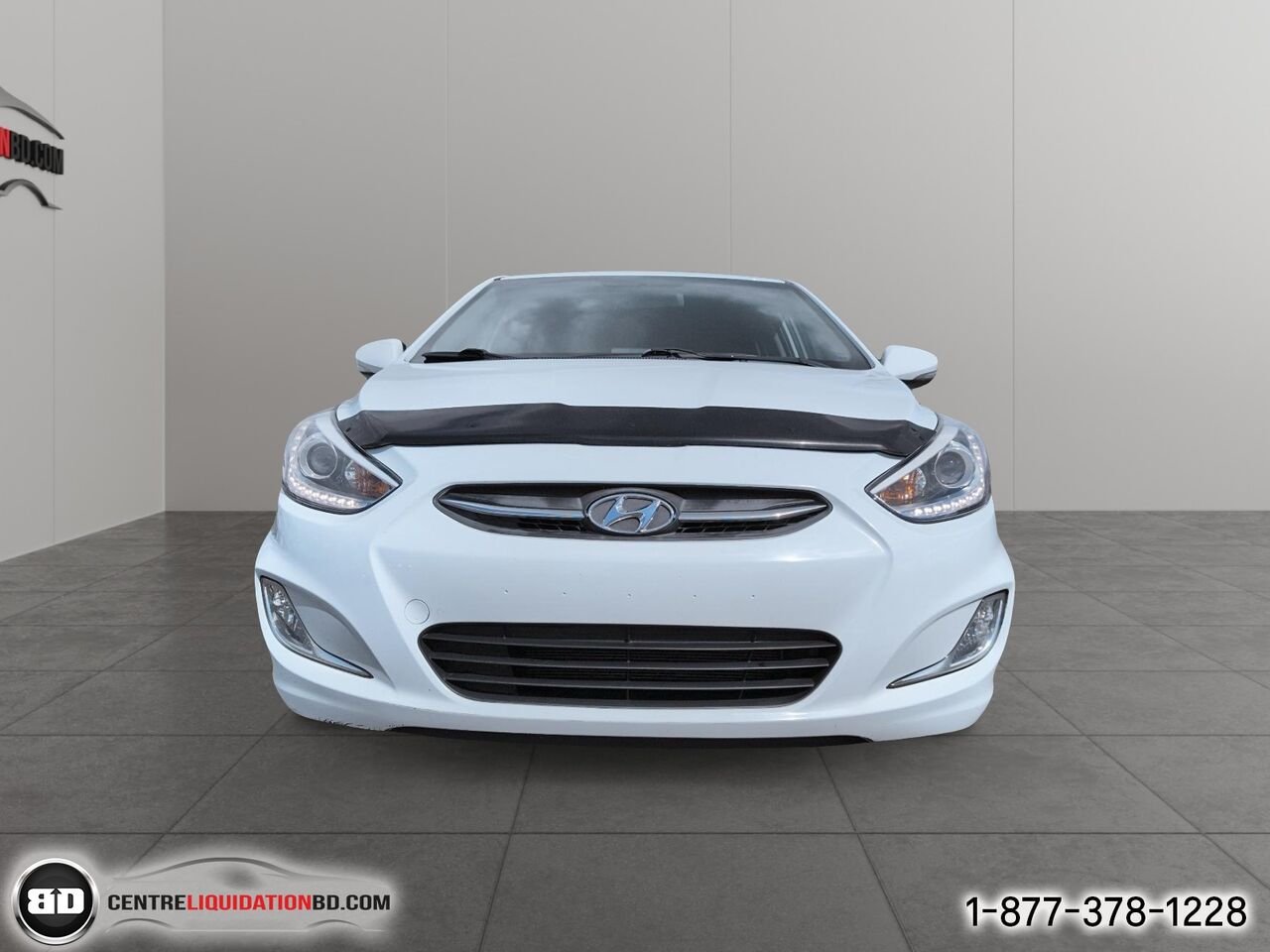 Hyundai Accent GLS | BD0416 2016 Blanc Granby - photo #1