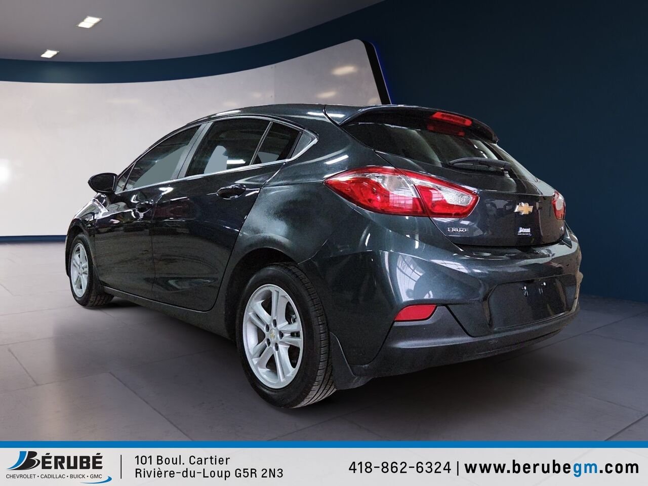 2017 Chevrolet CRUZE Hatchback LT Grey Rivière-du-Loup - photo #3
