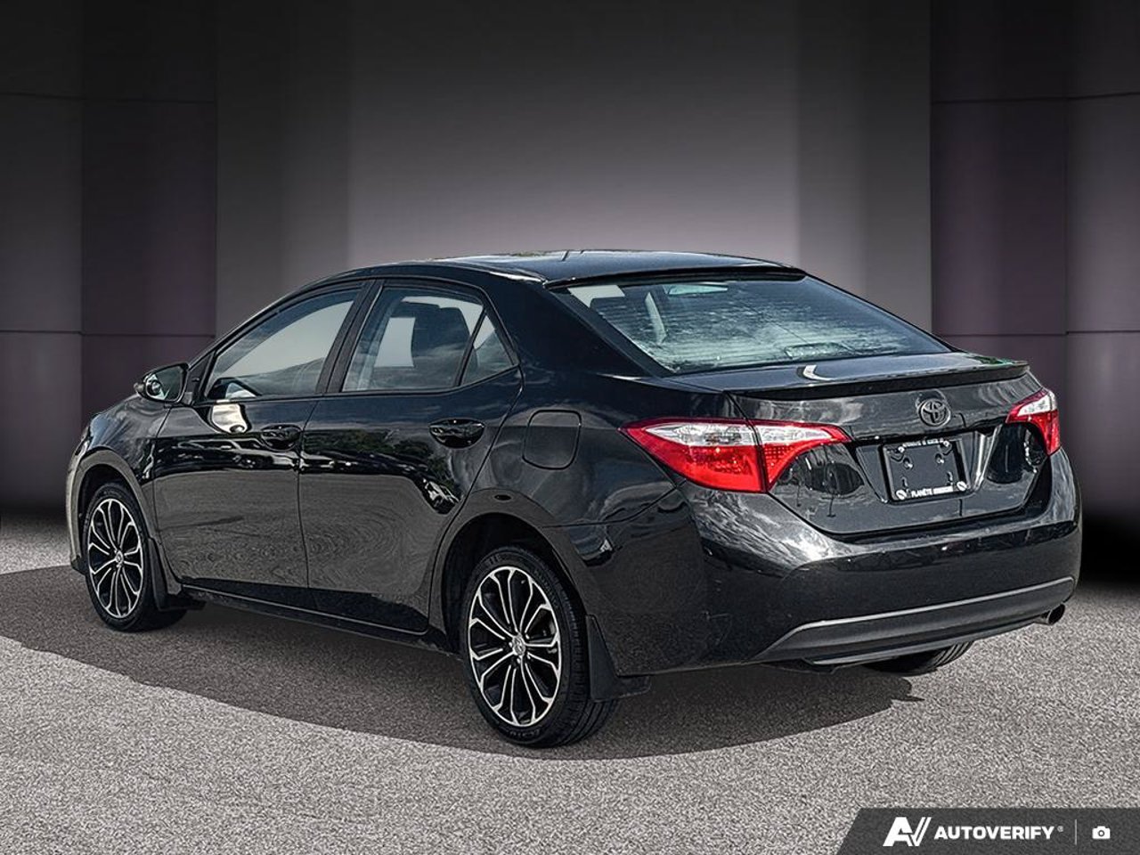 Toyota Corolla 2T1BURHE2EC200716 2014 Noir Mirabel - photo #2
