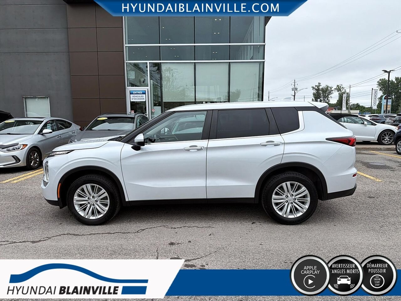 Mitsubishi Outlander 2022 Blanc Blainville - photo #6