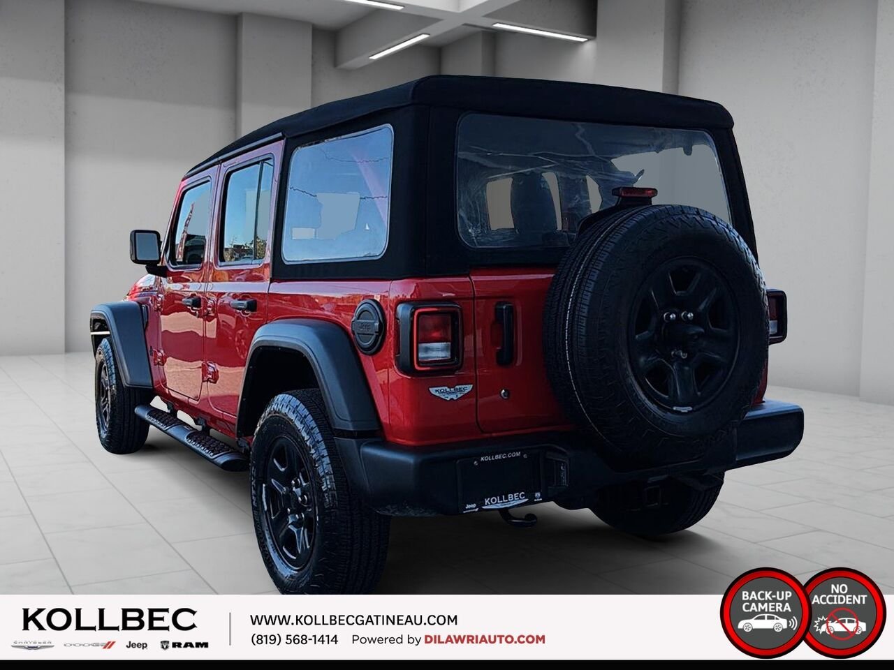 JEEP WRANGLER Sport 4x4 2024 Rouge Ottawa & Gatineau - photo #17