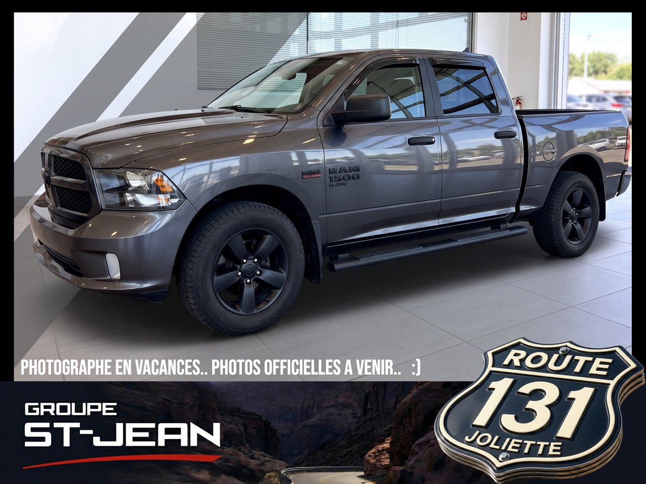 2019 Ram 1500 Classic Grey Notre-Dame-des-Prairies - photo #0