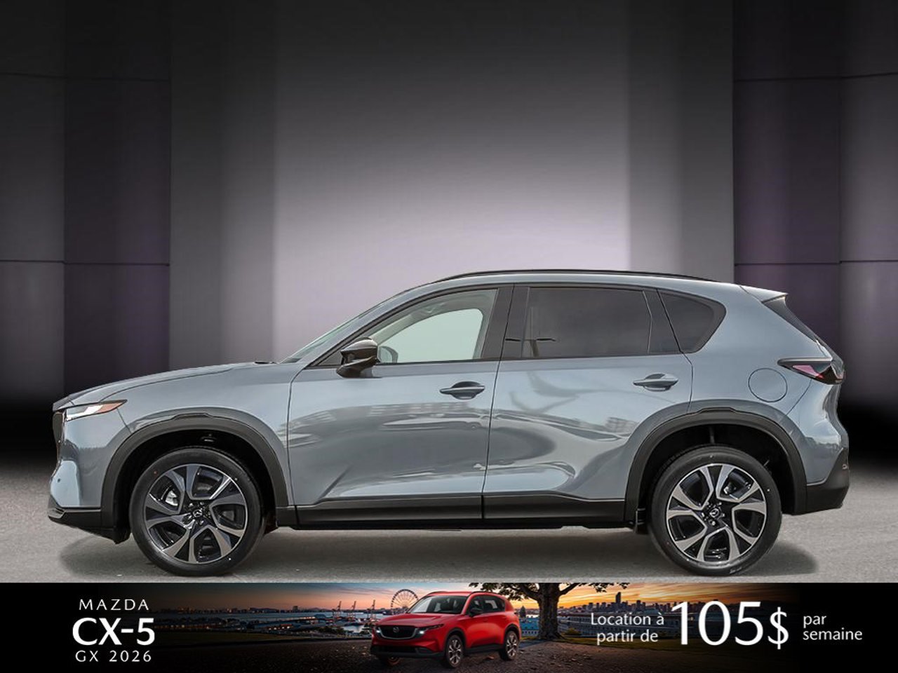 Mazda CX-5 JM3KMBHAXT0208324 2026 Gris polymétal métallisé Mirabel - photo #2