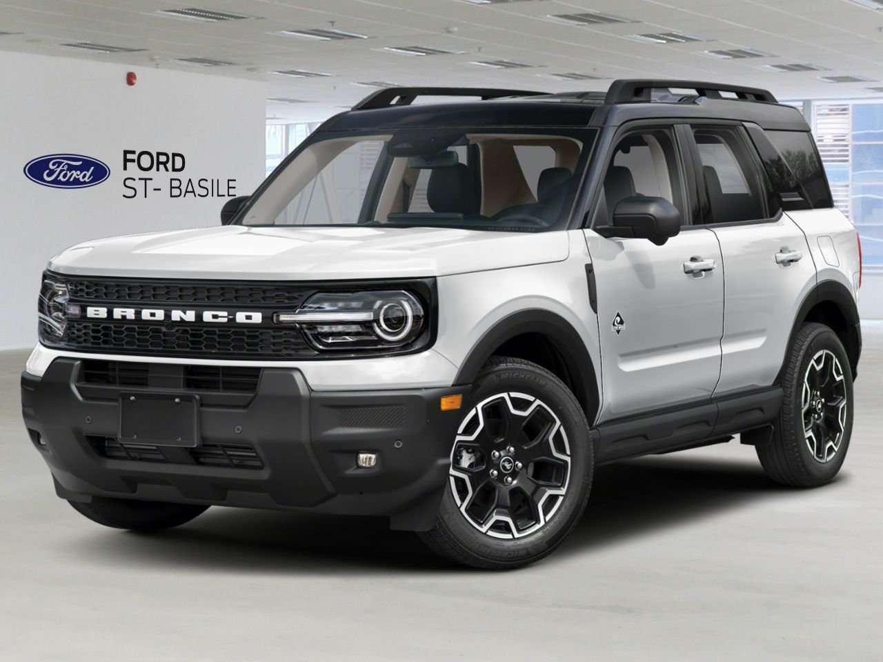 2026 Ford Bronco Sport Space White Metallic Saint-Basile-le-Grand - photo #0