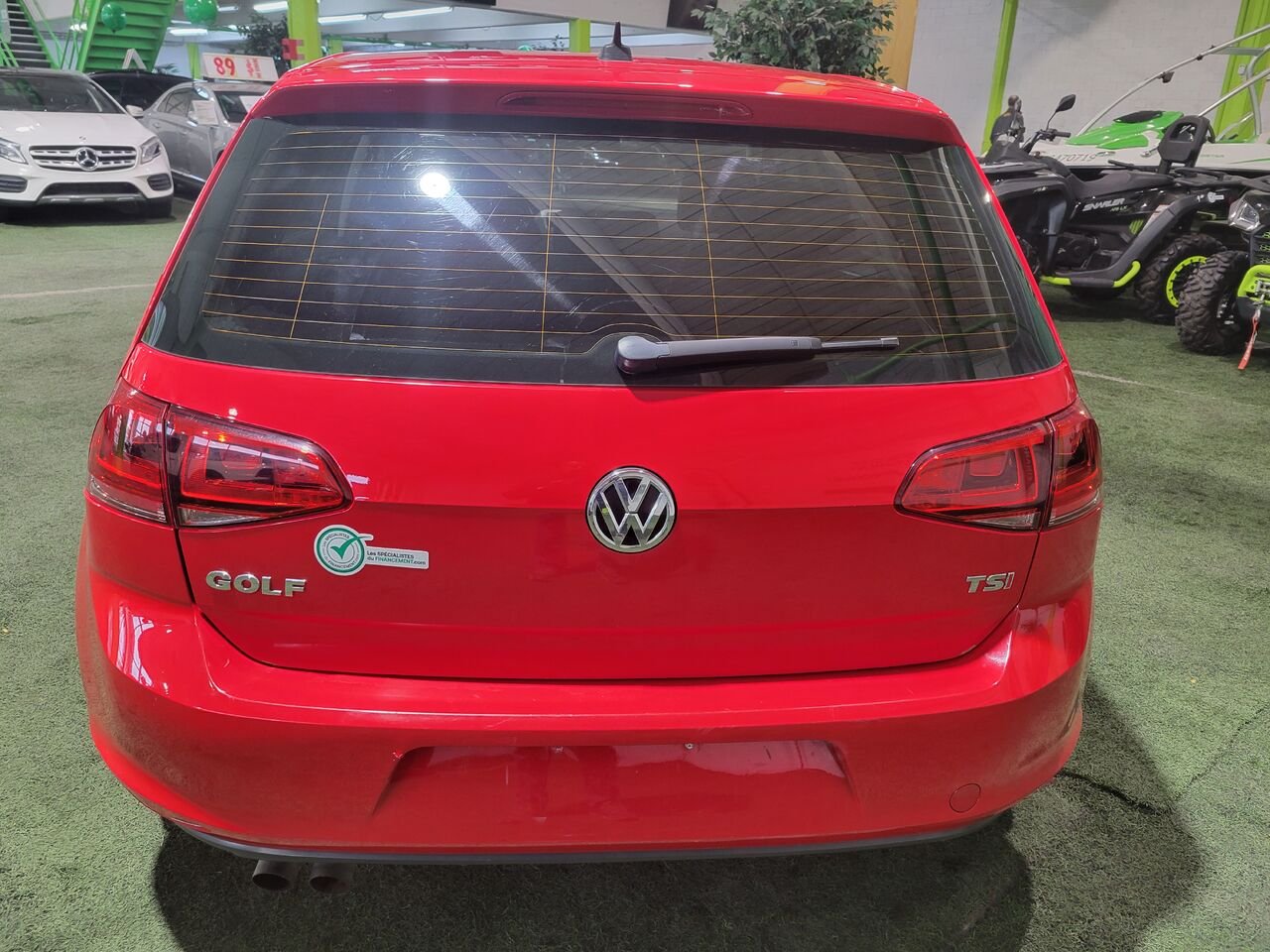 2016 Volkswagen Golf Red  - photo #4