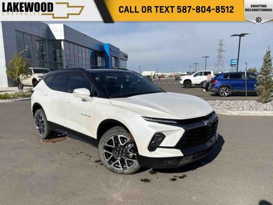 2024 Chevrolet Blazer RS Plus AWD 3.6L | Panoramic Sunroof White
