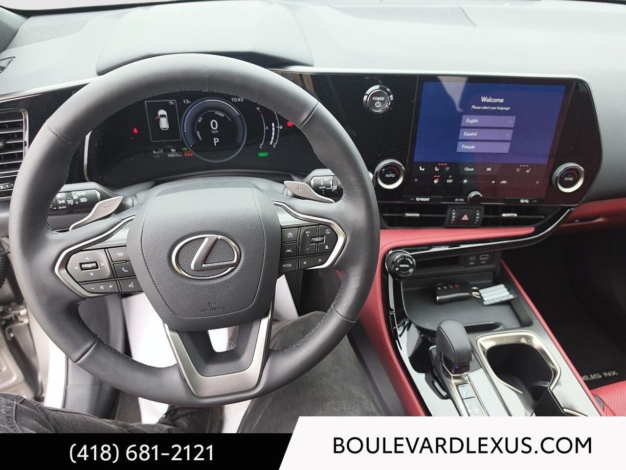 LEXUS NX 20095A | NX 350H 2026 Argent Québec - photo #13