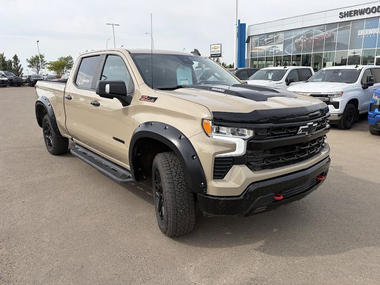 2022 Chevrolet Silverado 1500 4WD Crew Cab 147 LT Trail Boss Beige Sherwood Park - photo #1