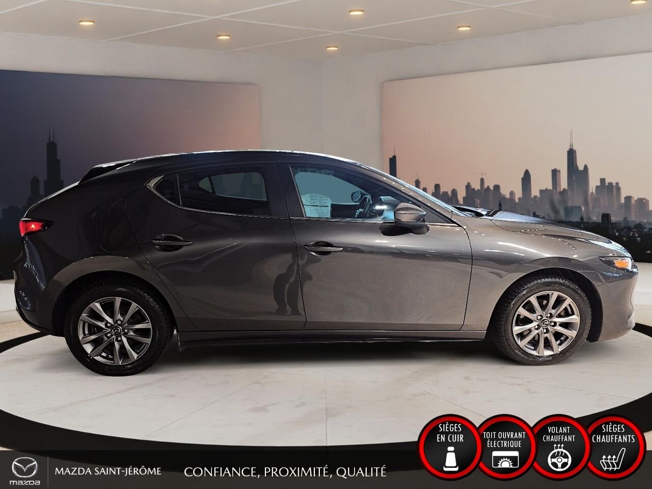 2022 Mazda Mazda3 Sport Grey Sainte-Agathe-des-Monts - photo #4