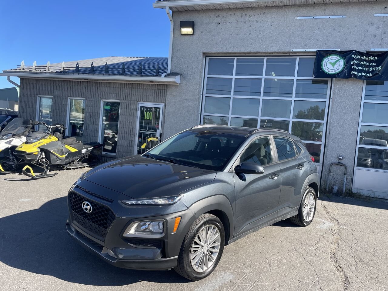 2018 Hyundai Kona Grey  - photo #0