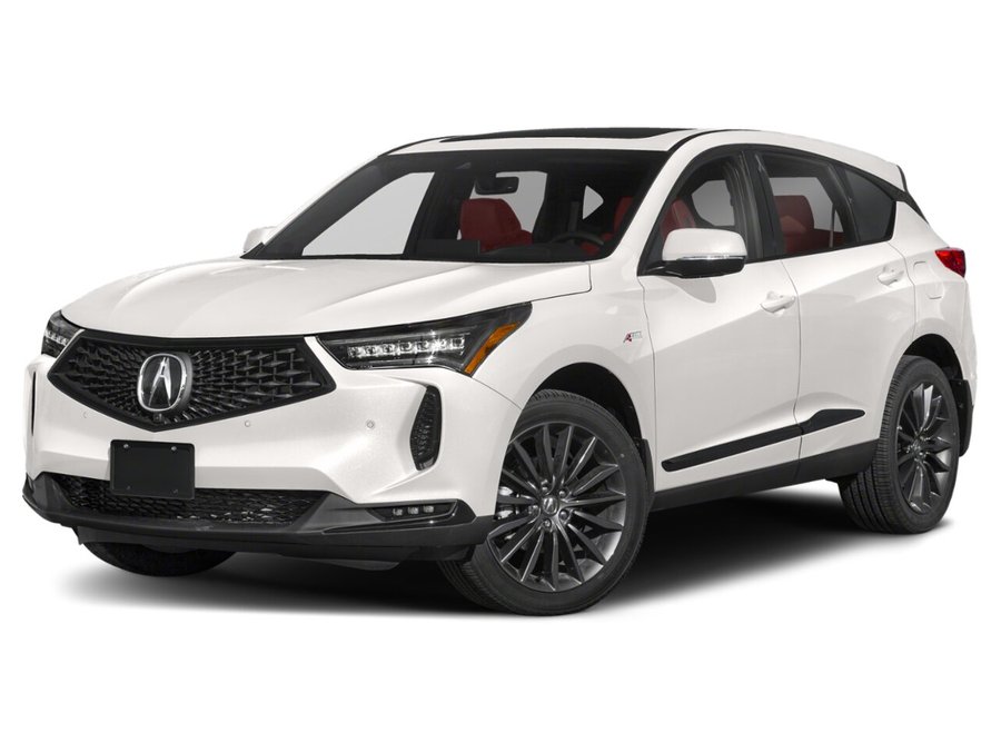Acura RDX 2023 2023 PLATINUM WHITE PEARL(NH-883PX)-RED
