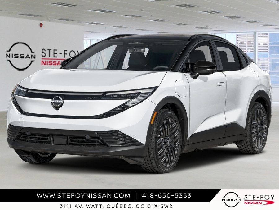 2026 NISSAN LEAF 2026 Everest White Pearl Tricoat/Black