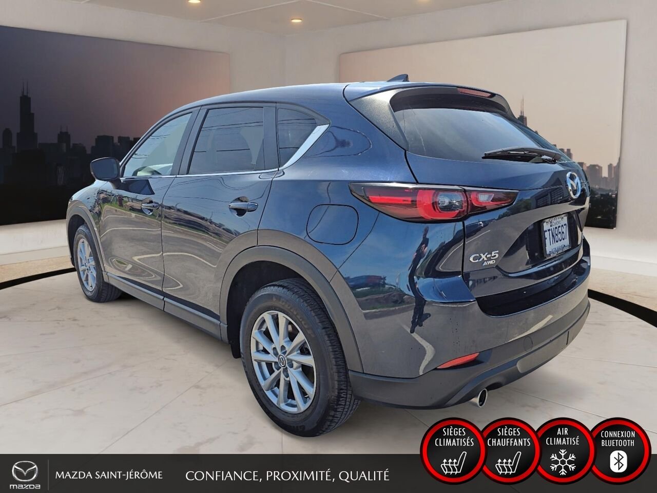 2024 Mazda CX-5 Blue Sainte-Agathe-des-Monts - photo #9