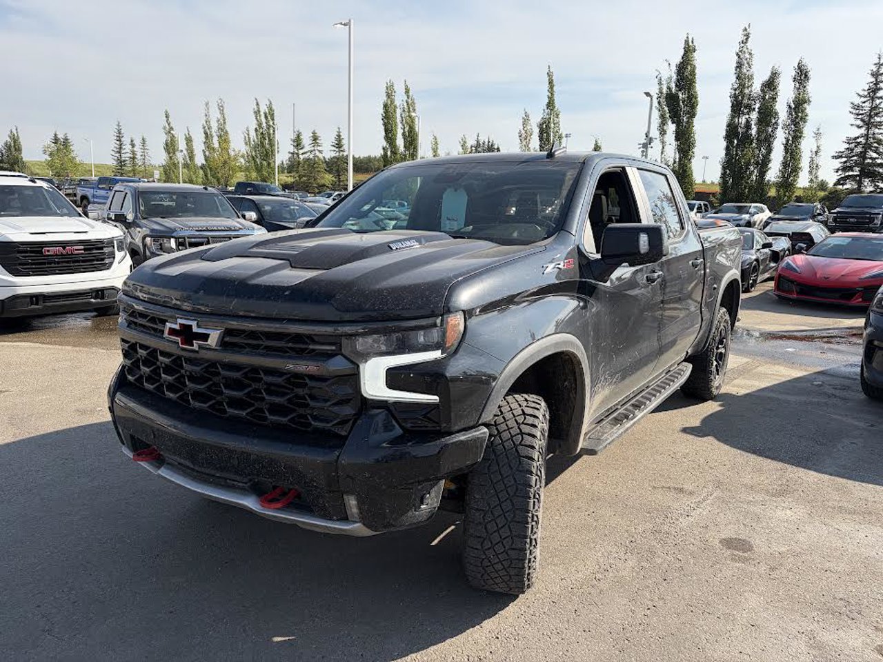 2025 Chevrolet Silverado 1500 4WD Crew Cab 147 ZR2 Black Sherwood Park - photo #2