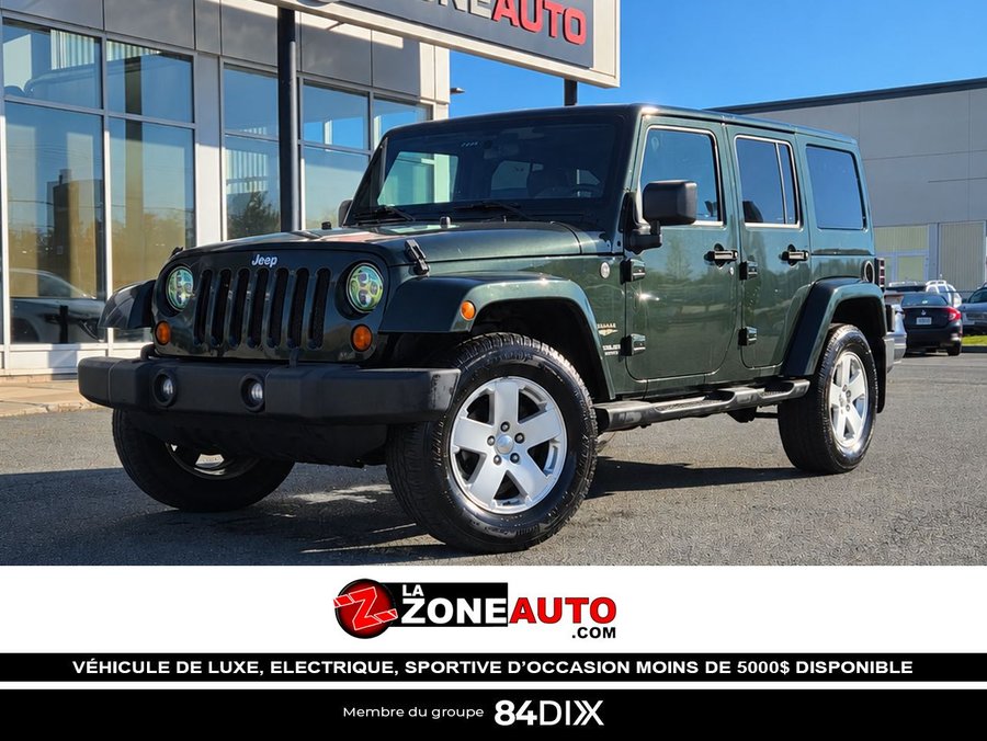 Jeep Wrangler Unlimited Edition Sahara + AWD 2011 Vert