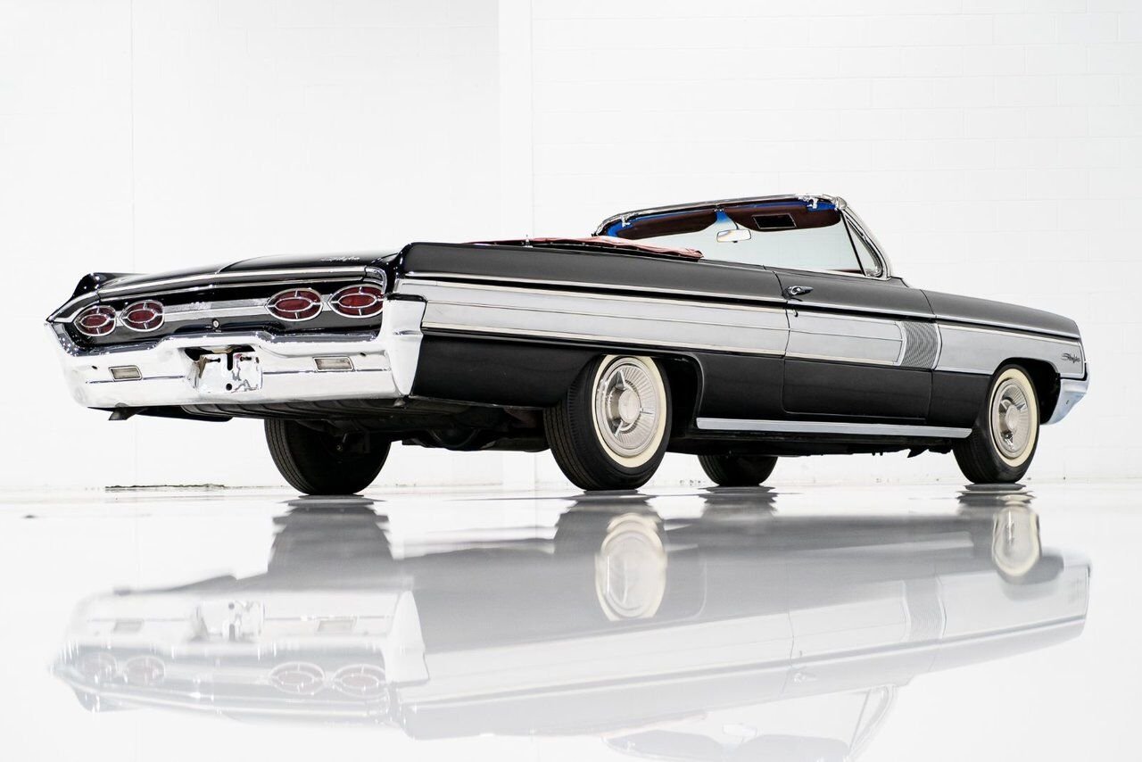 Oldsmobile Starfire Factory A/C. Single repaint and extensive ownership history **PRICE IN USD** 1962 Noir Montréal - photo #54