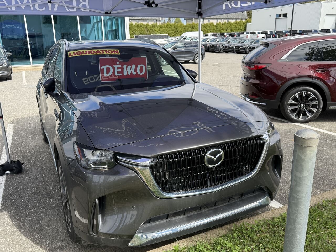 2025 MAZDA CX-90 PHEV Machine Grey Metallic Ste-Marie - photo #1