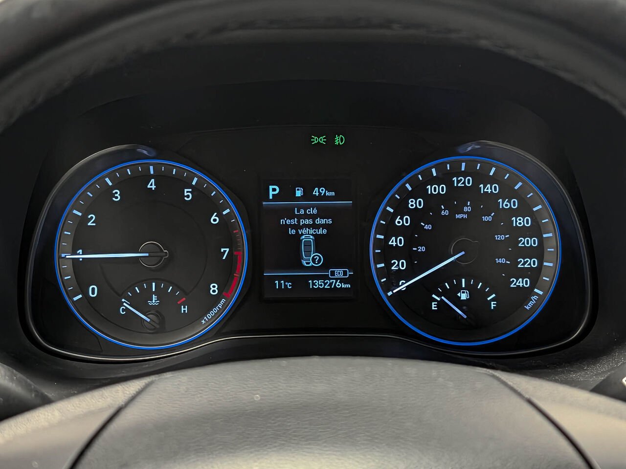 Hyundai KONA AWD 2.0L Preferred Sièges et Volant Chauffants 2020 Blanc Sherbrooke - photo #14