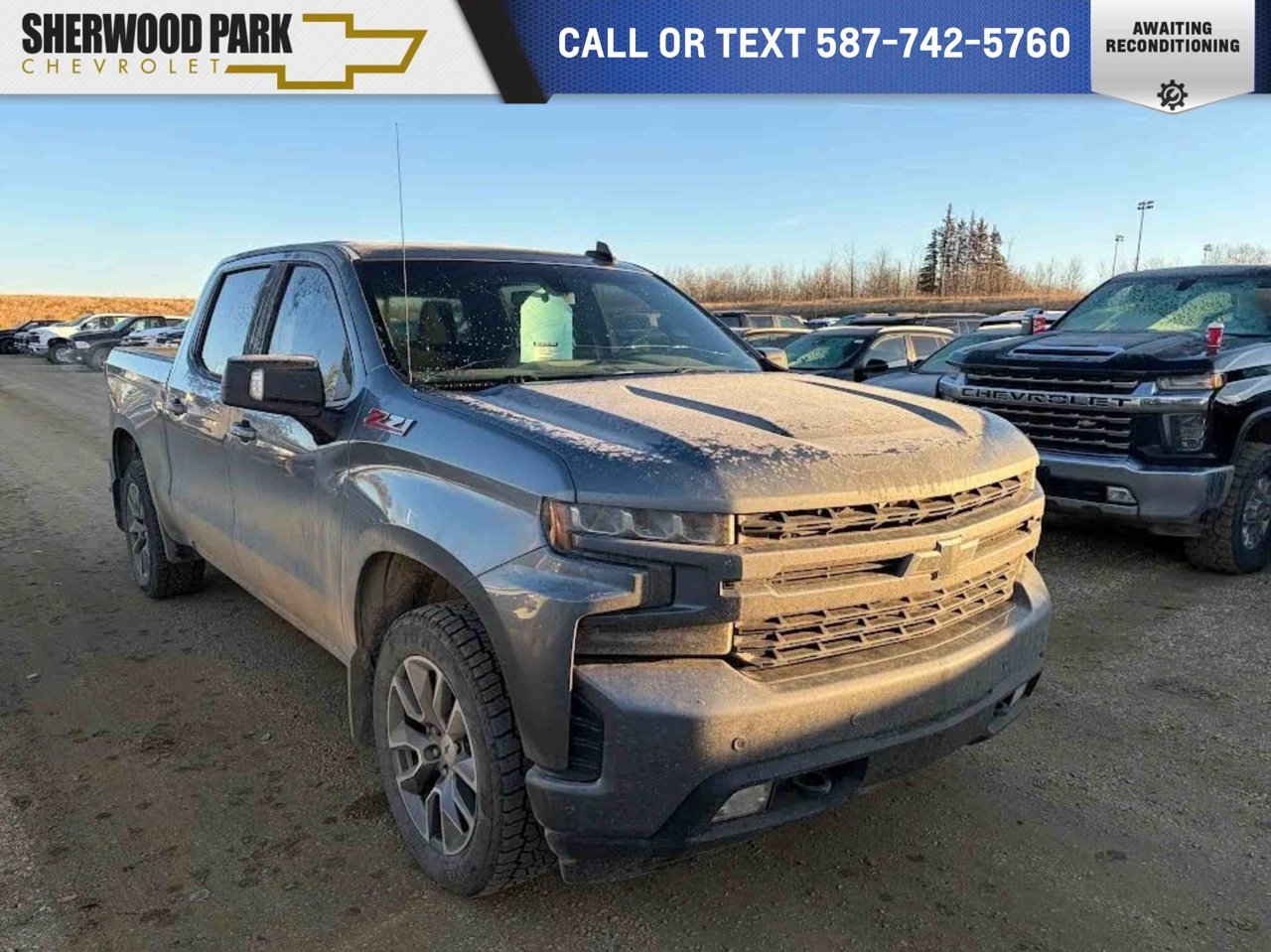 2019 Chevrolet Silverado 1500 4WD Crew Cab 147 RST Grey Sherwood Park - photo #0
