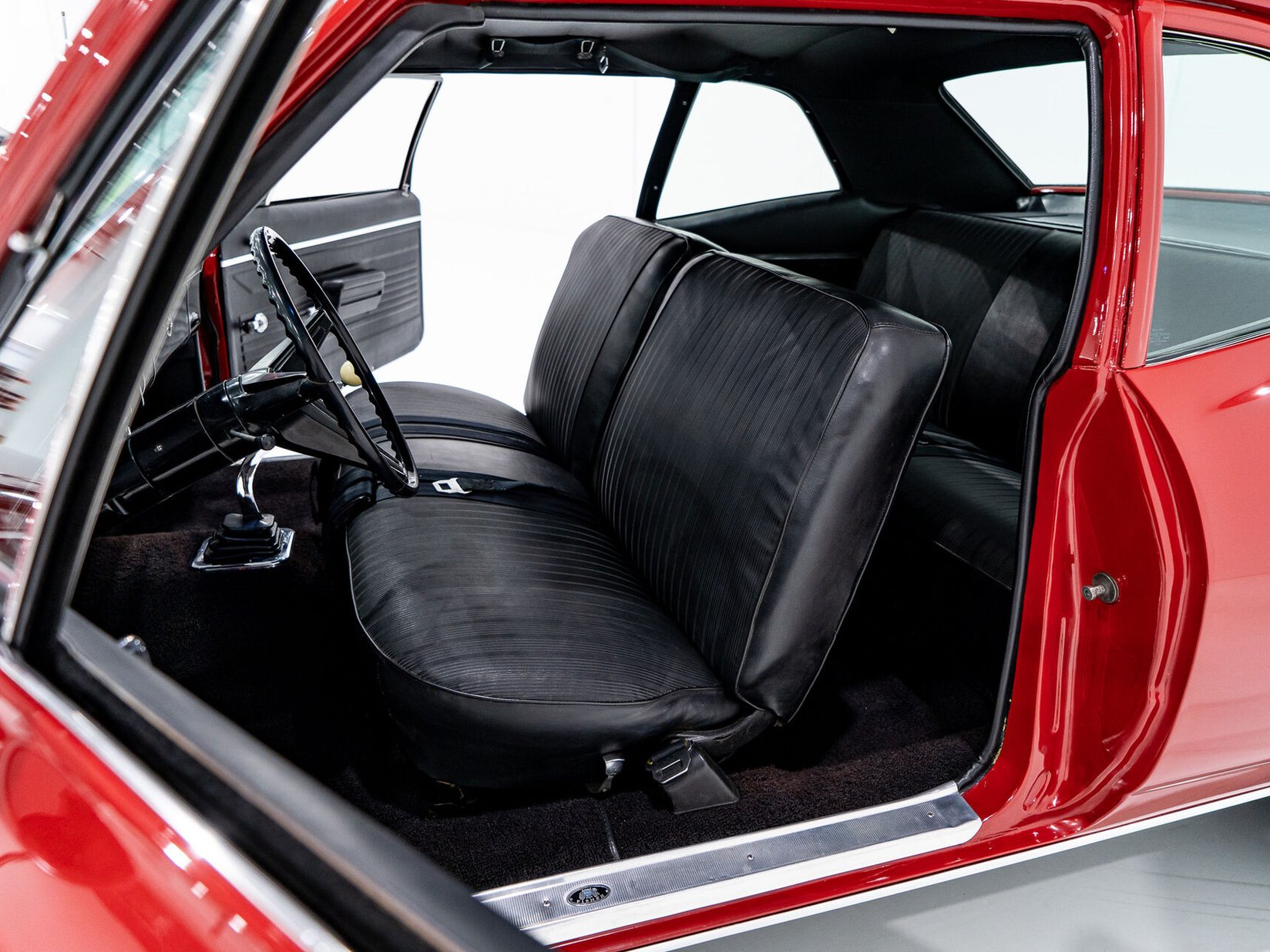 Chevrolet Biscayne **PRIX EN USD** L36 4 speed GM Canada paperwork 1968 Rouge Montréal - photo #66