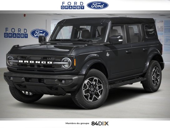 2026 Ford Bronco Outer Banks 4 portes 4x4 Shadow Black