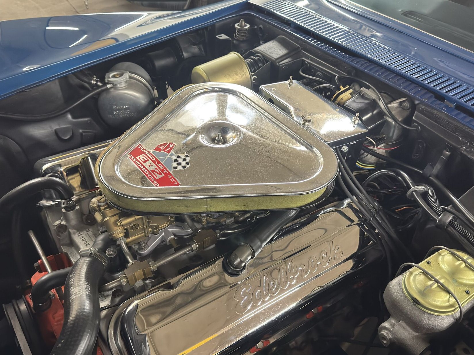 Chevrolet Corvette 1968 Bleu Montréal - photo #10