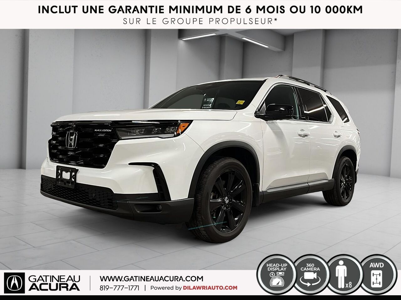 White 2024 Honda Pilot SUV / Crossover All-Wheel Drive Automatic
