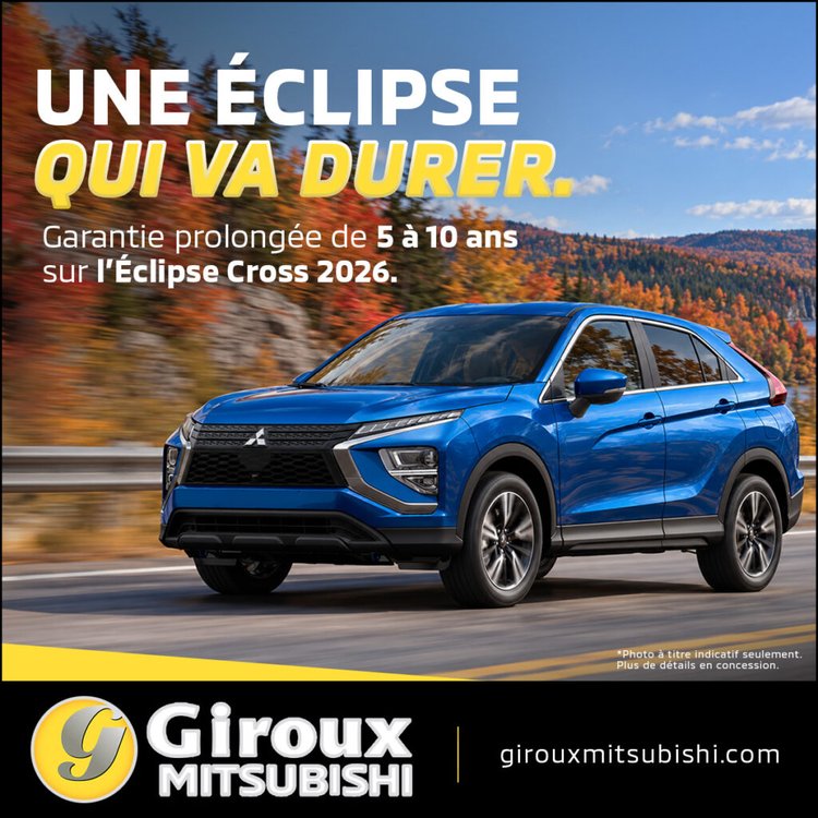 Giroux mitsubishi promo octobre Eclipse cross 2026 1 1024x1024