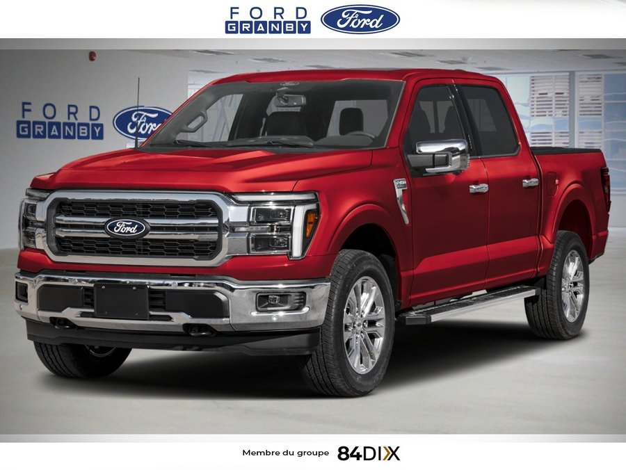 2026 Ford F-150 LARIAT cabine SuperCrew 4RM caisse de 5,5 pi Ruby Red Metallic Tinted Clearcoat