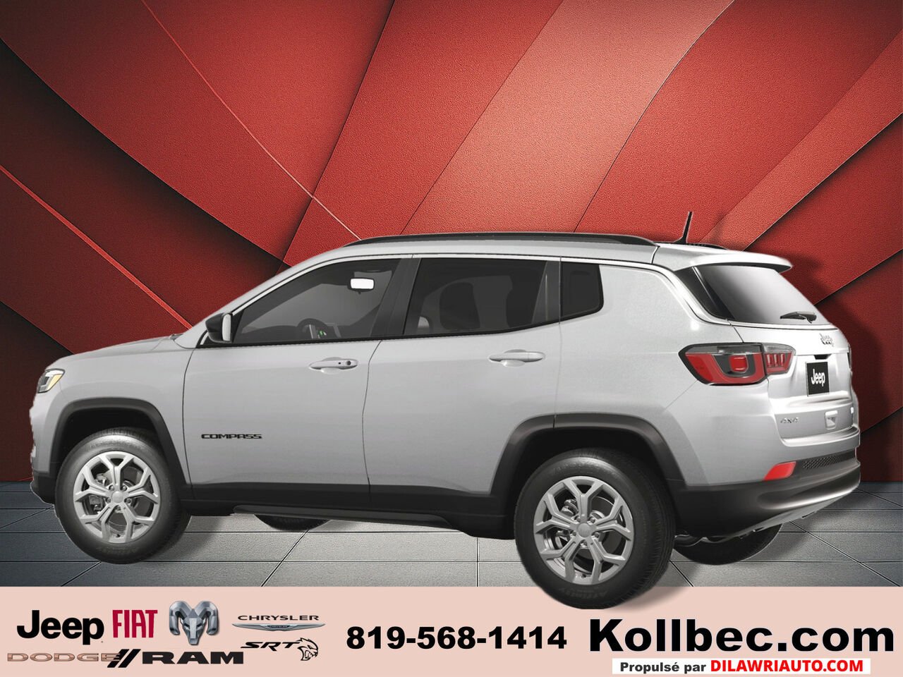 2025 Jeep Compass 251240 | Sport 4x4 Silver Zynith Metallic Gatineau - photo #1