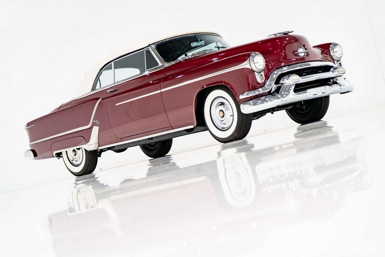 Oldsmobile 98 PRIX EN USD | Convertible Beautifully Presented from complete Restoration 1953 Rouge Montréal - photo #96