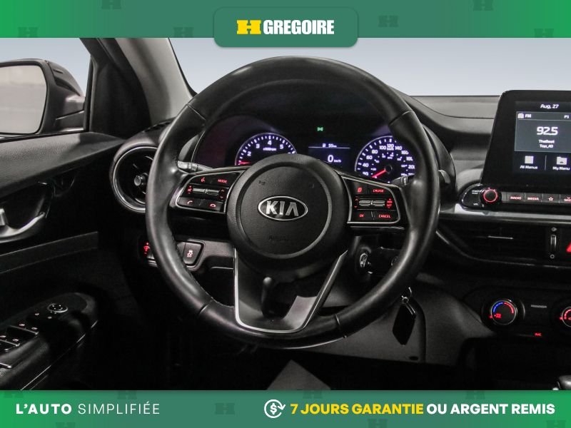 Kia Forte 822117 | EX AUTO AC GR ELECT MAGS CAM RECUL BLEUTOOTH 2019 Noir Laval - photo #18