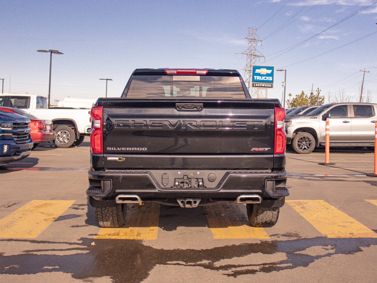 2025 Chevrolet Silverado 1500 4WD Crew Cab 147 RST Black Sherwood Park - photo #8