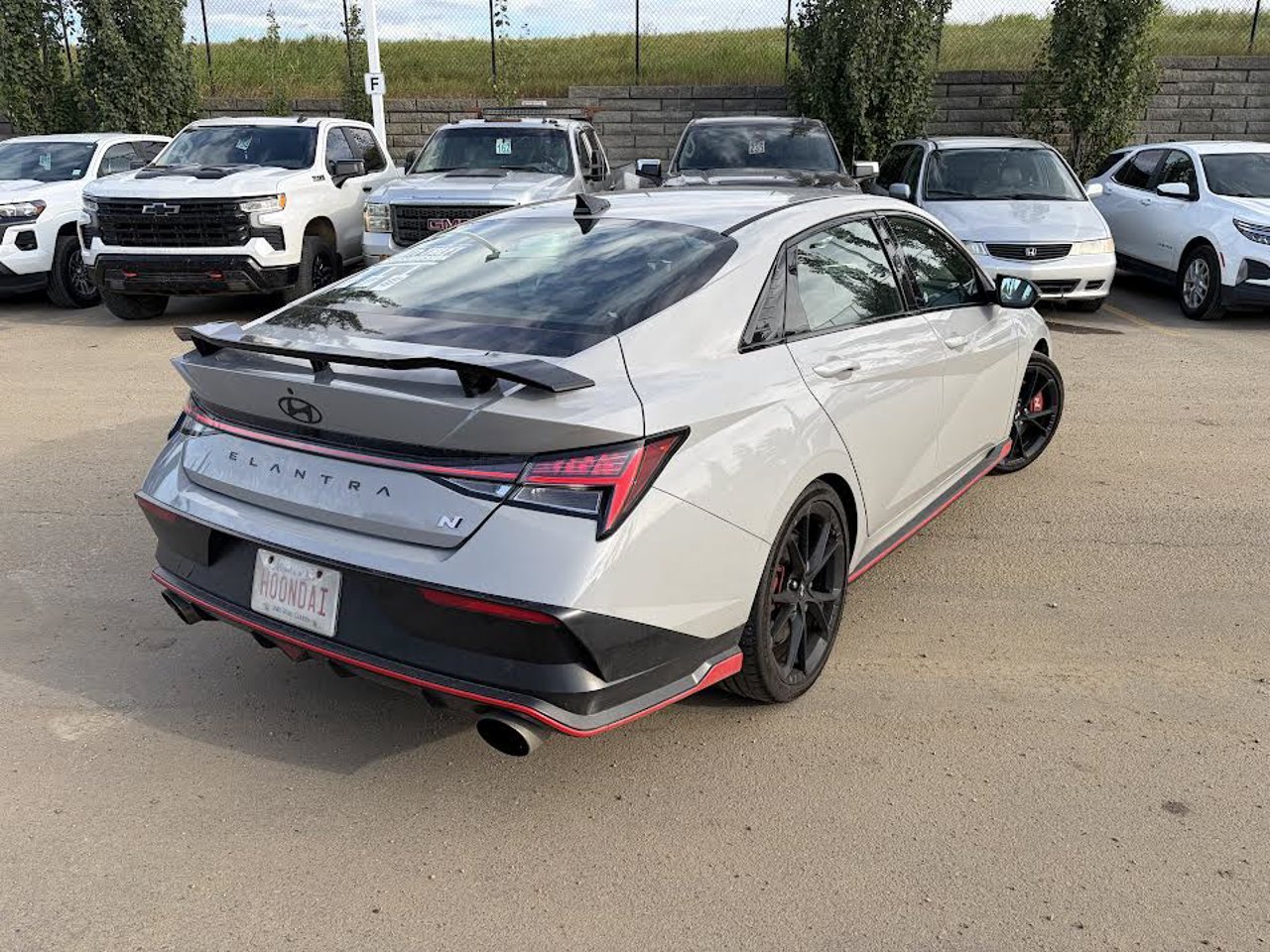 2025 Hyundai Elantra N Manual Grey Sherwood Park - photo #4