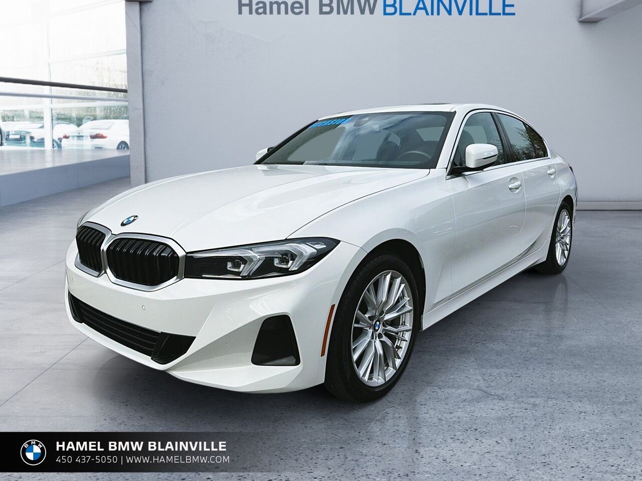 White 2023 BMW 3 Series Sedan All-Wheel Drive Automatic