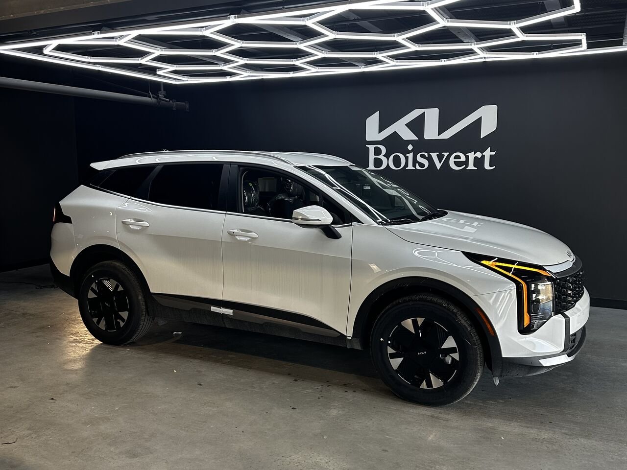 Kia Sportage hybride 2026 Blanc Neige Nacré Blainville - photo #1