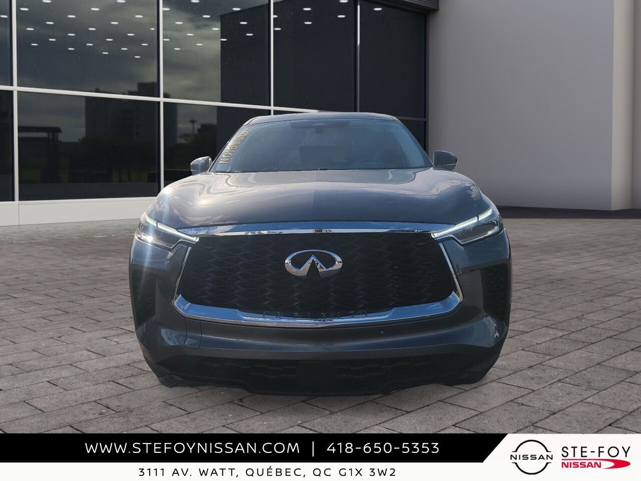 Gray 2024 INFINITI QX60 SUV / Crossover All-Wheel Drive Automatic