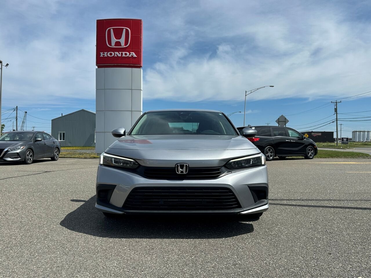 2022 Honda CIVIC LX CIVIC LX Silver Matane - photo #7