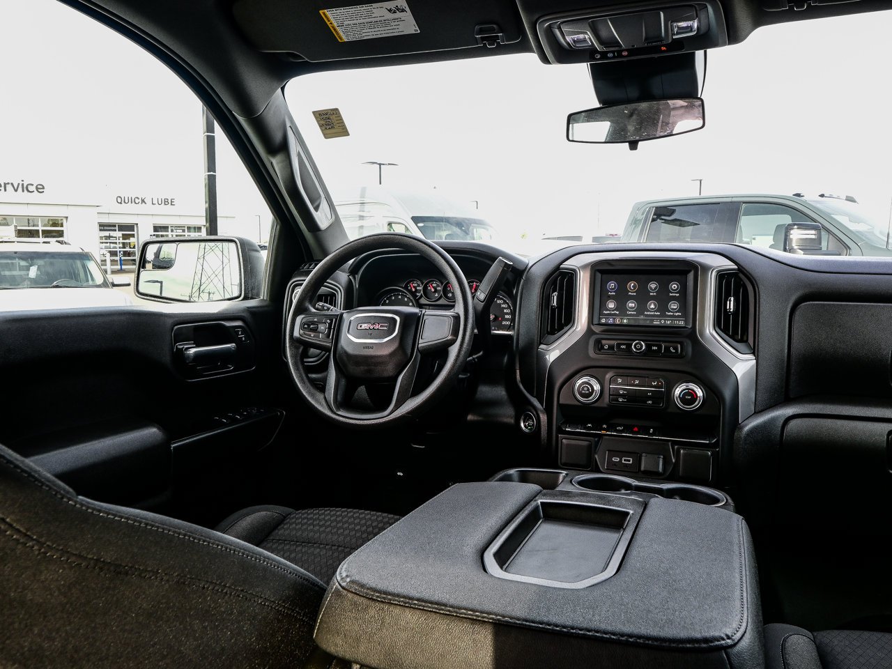 2024 GMC Sierra 1500 4WD Crew Cab 147 Pro Black Sherwood Park - photo #28