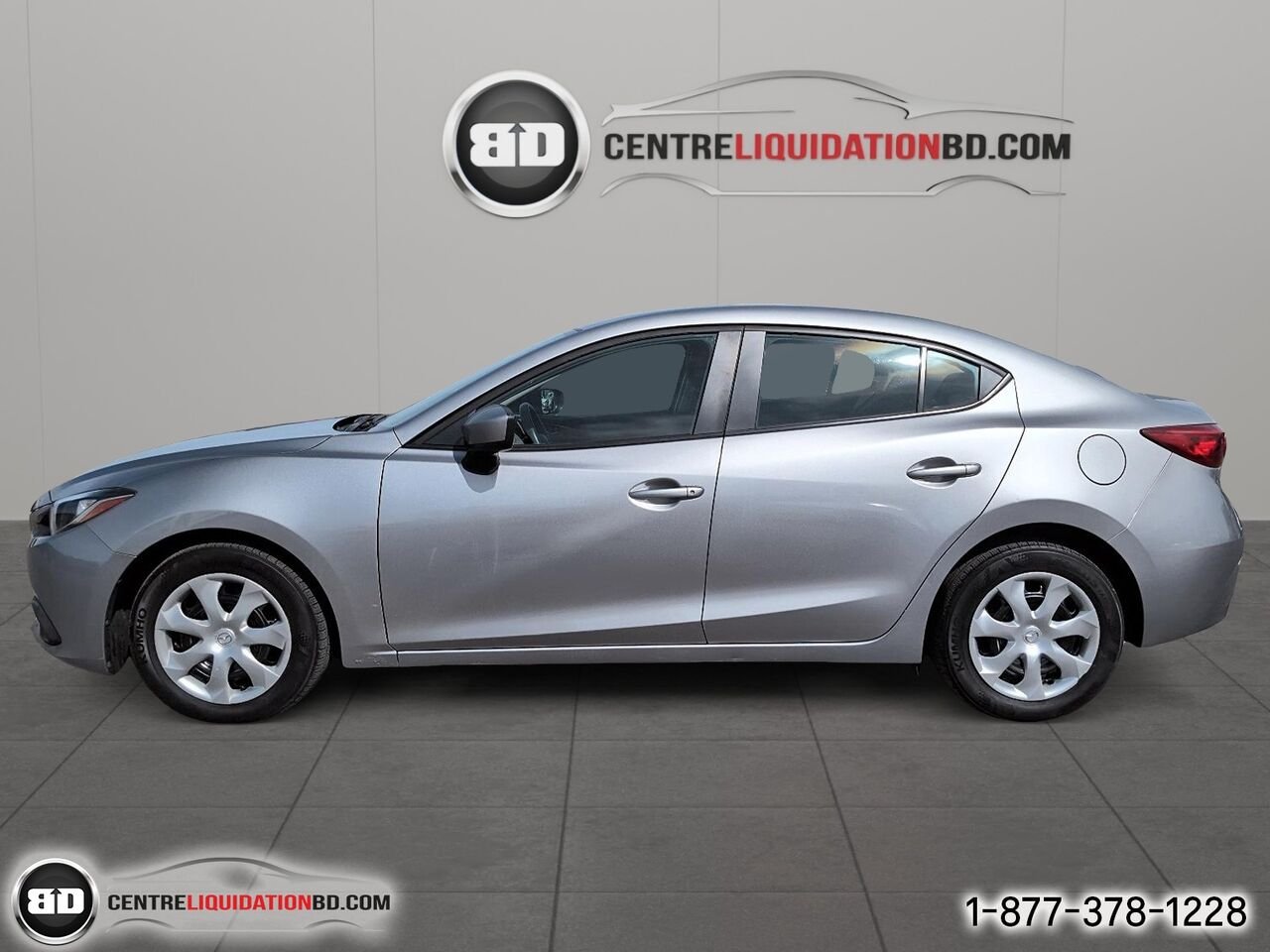 Mazda Mazda3 Berline 4 portes, boîte manuelle, GX | BD0405 2016 Argent Granby - photo #8