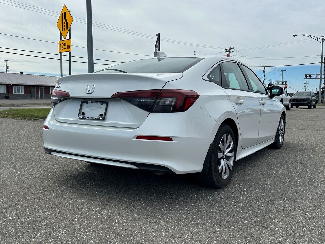 2026 Honda CIVIC LX CIVIC LX White Matane - photo #4